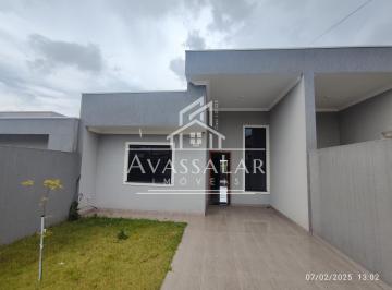 Casa · 75m² · 3 Quartos · 2 Vagas · Casa com 3 quartos, e área gourmet no Bairro Iguaçu, FAZENDA RIO GRANDE - PR