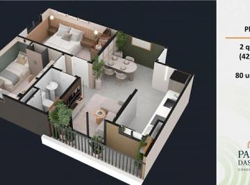 Apartamento · 42m² · 2 Quartos · 1 Vaga · PARQUE DAS AGUAS - NA AUGUSTO MONTENEGRO COM UMA LOCALIZAÇÃO PRIVILEGIADA218