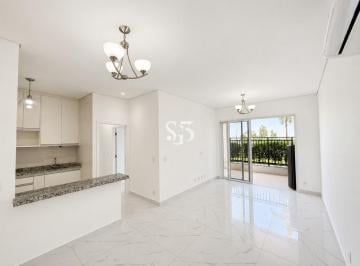 Foto 01 · Apartamento Garden para locação no Swiss Park - Campinas-SP: 2 quartos, 1 suíte, 2 salas, área gourm