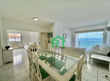 1d08c462b08c34aabdcab99f09cdd35b39a7004a · Apartamento frente mar, vista mar, 3 dormitórios (1 suíte), 2 vagas, Pitangueiras, Guarujá/SP.