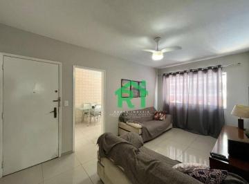 Sala · Apartamento com 2 quartos, 1 vaga à venda em Jardim Astúrias, Guarujá