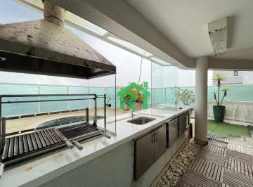 d307755447851ef59e4dba537bf30ad9cc891c97 · Cobertura Duplex Frente-Mar, Reformada, 4 Suítes, 3 Vagas, Lazer, Pitangueiras, Guarujá/SP