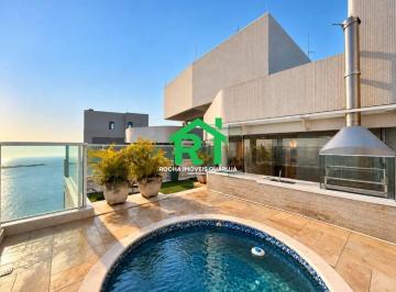 abce3e33767e617b3b8d3d39384e40deef322dd1 · Cobertura frente mar com 4 quartos (4 suítes), 3 vagas e lazer à venda em Pitangueiras, Guarujá