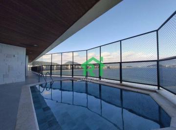 f7a460332f51234690ac6e11b871daba4309b73e · Apartamento Frente Mar, 3 Suítes, 2 Vagas, Lazer, Jardim Astúrias - Guarujá/SP