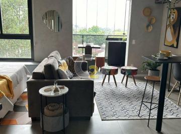 Apartamento · 47m² · 1 Quarto · 1 Vaga · Apartamento mobiliado para locação em Pinheiros com 1 quarto e 1 vaga
