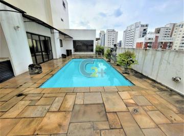 Apartamento · 340m² · 4 Quartos · 4 Vagas · COBERTURA EM MOEMA 4D 4 SUÍTES 4 VAGAS, PISCINA E CHURRASQUEIRA!