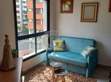 Apartamento · 33m² · 1 Quarto · 1 Vaga · Apartamento Studio à venda no Centro, República, 1 quarto, 1 vaga, mobiliado