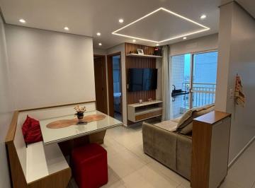Apartamento · 55m² · 2 Quartos · 1 Vaga · Apartamento 2 Quartos em Aviação - Praia Grande, SP