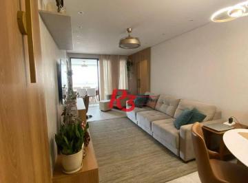 07ee3f929831faa6c868e3b820d42da5920662eb · Apartamento à venda, 121 m² por R$ 1.700.000,00 - Aparecida - Santos/SP