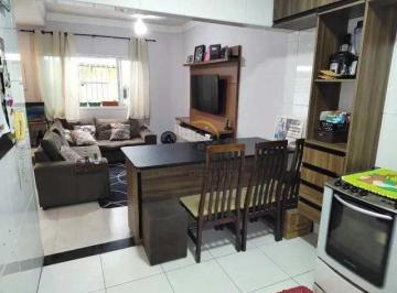 Casa · 80m² · 2 Quartos · 1 Vaga · Casa com 2 quartos, Vila Voturua, São Vicente - R$ 350 mil, Cod: 5460
