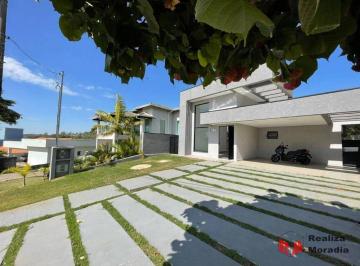Casa com 3 Dormitórios à Venda · Casa térrea, moderna, 3 suites e piscina,  256 m² por R$ 1.800.000 - Vargem Grande Paulista - SP