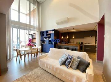 Apartamento · 121m² · 3 Quartos · 2 Vagas · Apartamento Decorado e Mobiliado com Pé Direito Duplo - Pronto para Morar!