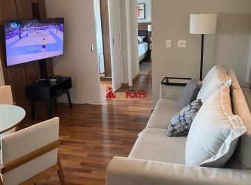 Apartamento · 60m² · 1 Quarto · 1 Vaga · Flat com ótimo preço no bairro Brooklin. Confira!
