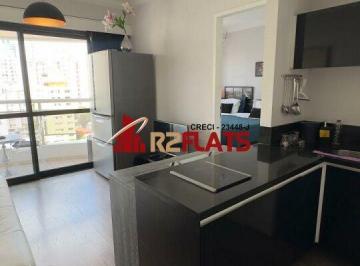 Apartamento · 33m² · 1 Quarto · 1 Vaga · Flat com ótimo preço no bairro Moema. Confira!