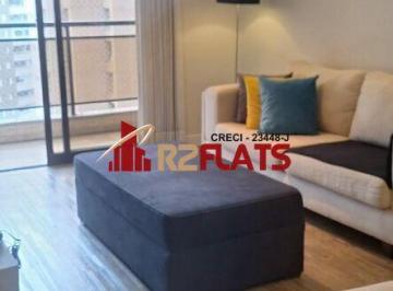 Apartamento · 120m² · 3 Quartos · 2 Vagas · Flat com ótimo preço no bairro Moema. Confira!