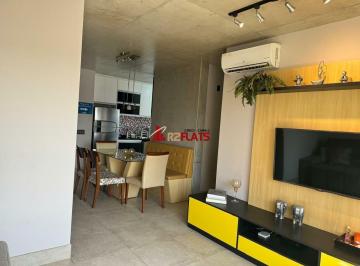 Apartamento · 75m² · 2 Quartos · 2 Vagas · Flat Alto Padrão com ótimo preço no bairro Vila Olímpia. Confira!