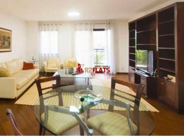 Apartamento · 130m² · 3 Quartos · 2 Vagas · FLAT PARA ALUGUEL EM MOEMA !! EXCELENTE OPORTUNIDADE !