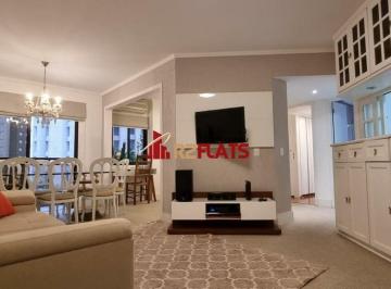 Apartamento · 120m² · 3 Quartos · 2 Vagas · Flat com ótimo preço no bairro Moema. Confira!