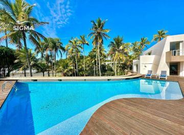 ef68d1bfb7bcca637956c4b3134eb7f4fc119ecf · Casa à venda com heliponto de frente para o mar - 6 suítes - Piscina e churrasqueira - 12 vagas - Pr
