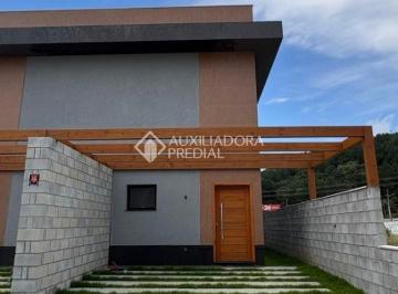 Casa · 143m² · 3 Quartos · 3 Vagas · Sobrado Geminado de Alto Padrão em Loteamento Planejado - Norte da Ilha