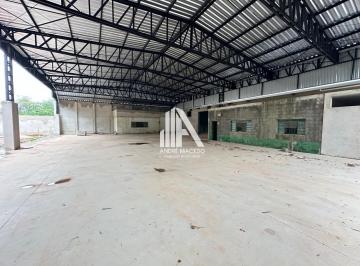 Foto 01 · Barracão para locação no Distrito Industrial em Estiva Gerbi/SP.