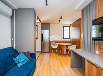 Apartamento · 33m² · 1 Quarto · Apartamento mobiliado para primeira locação no Batel – Próximo ao Shopping Estação - 33 m² | Ref. 44