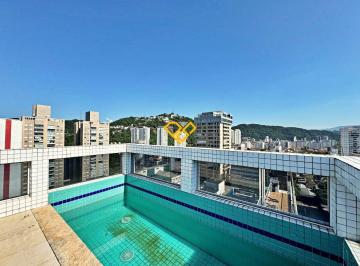Piscina · Cobertura Duplex 4 Quartos em Santos