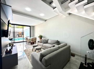 Casa · 230m² · 3 Quartos · 2 Vagas · Casa em Condomínio à venda, 3 quartos, 3 suítes, 2 vagas, Habitare - Piracicaba/SP