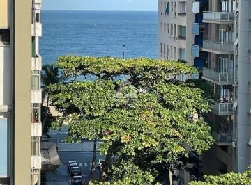 Apartamento · 40m² · 1 Quarto · Apartamento de Luxo com Vista Mar em Copacabana: Reformado, 40m² e Perto do Metrô