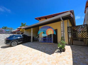 0806abb5a248b2e395af6d36c8e321b971dcf481 · Casa com 3 quartos à venda, 130 m² por R$ 550.000 - Balneário Três Marias - Peruíbe/SP