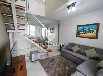 Apartamento · 210m² · 3 Quartos · 2 Vagas · Cobertura à venda em Campinas, Bosque, com 3 quartos, com 210 m², Edifício Bem Te VI / Sabiá