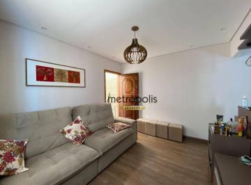 Sala de Estar · Casa à venda, 69 m² por R$ 401.000,00 - Campestre - Santo André/SP