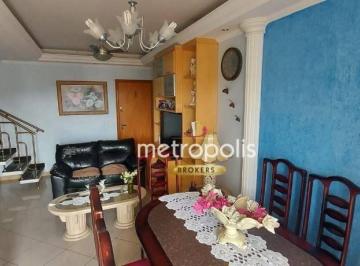 Sala · Cobertura com 4 dormitórios à venda, 91 m² por R$ 890.000,00 - Osvaldo Cruz - São Caetano do Sul/SP