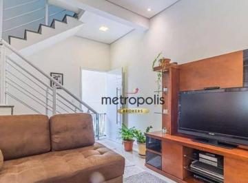 sala · Sobrado à venda, 91 m² por R$ 554.000,00 - Jardim Santo Alberto - Santo André/SP
