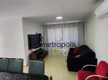 Sala · Apartamento à venda, 75 m² por R$ 524.000,00 - Jardim Santo Antônio - Santo André/SP
