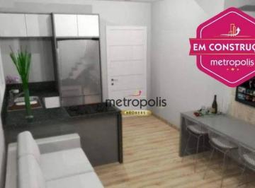 Foto ilustrativa · Cobertura à venda, 83 m² por R$ 415.000,00 - Vila Tibiriçá - Santo André/SP