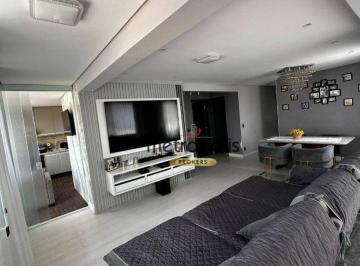 Sala · Apartamento com 4 dormitórios à venda, 139 m² por R$ 1.640.000,00 - Jardim - Santo André/SP