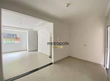 Cozinha/Sala  · Sobrado com 2 dormitórios à venda, 88 m² por R$ 431.000,00 - Vila Tibiriçá - Santo André/SP