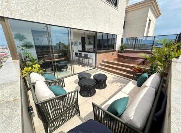 Área de Serviço · Condomínio - Cobertura Duplex mobiliada - no bairro Jundiaí