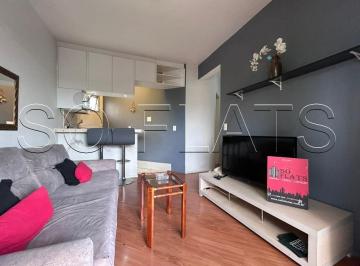 Apartamento · 48m² · 1 Quarto · 1 Vaga · Flat Royal Ibirapuera Park, apto disponível para venda com 48m², 01 dormitório e 01 vaga