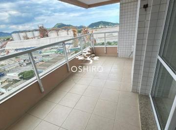 Apartamento · 92m² · 3 Quartos · 2 Vagas · Apartamento para locação - Ponta da Praia - Santos