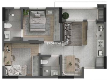 c51f716f10d9b2af81122a0137ac0ebd80c0572f · Apartamento com 2 dormitórios à venda, 55 m² por R$ 381.000,00 - Vorstadt - Blumenau/SC