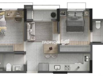 fafd8d12e69f212bc783c8b04bb750f402c09069 · Apartamento com 2 dormitórios à venda, 52 m² por R$ 371.000,00 - Vorstadt - Blumenau/SC