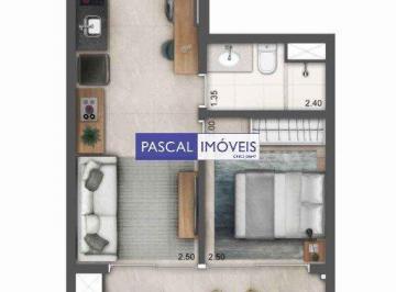 Apartamento · 42m² · 1 Quarto · 1 Vaga · Apartamento Vila Clementino 1 Dormitório 1 Vaga