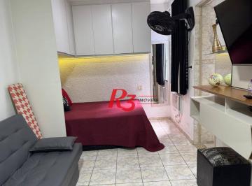 329ed62f372d0f76a3cbd0f96cc80e3a11866bcf · Apartamento com 1 dormitório à venda, 34 m² por R$ 330.000,00 - Ponta da Praia - Santos/SP