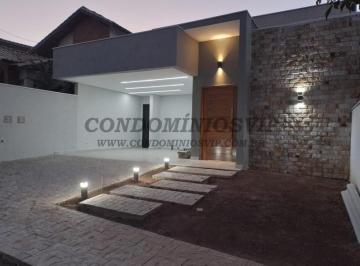 Foto 01 · Casa em Condomínio à Venda em Sorocaba-SP, Bairro Granja Olga II: 3 Quartos, 1 Suíte, 2 Salas, 3 Ban