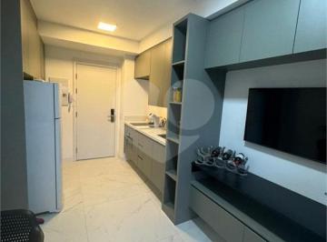Apartamento de 1 quarto, São Paulo · Studio mobiliado à venda no Uwin Brooklin,