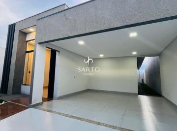 Casa · 140m² · 3 Quartos · 2 Vagas · Linda casa no Residencial Buritis em Anápolis Go