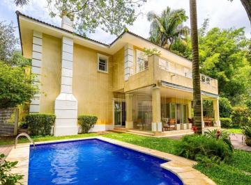 Casa · 712m² · 4 Quartos · 5 Vagas · Casa em condomínio à venda no Jardim Petrópolis | 4 quartos / 4 suítes