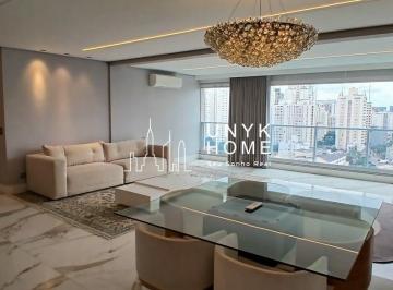 Apartamento · 221m² · 3 Quartos · 5 Vagas · Apartamento com 3 dorm 2 suítes 2 varandas - 221 m² no Clock da Vila Romana mobiliado